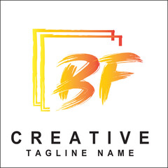 Brush Box Letter Logo Concept