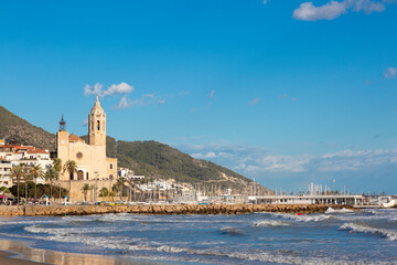 Sitges - Church of St. Bartholomew and Santa Tecla