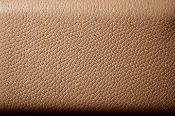 Fototapeta premium Luxurious Leather Elegance: Textured Background with Vignette - Generative AI