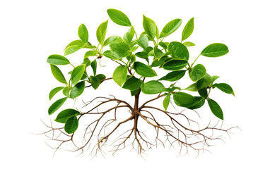 Internal study of Plant Deeply Isolated on Transparent Background PNG