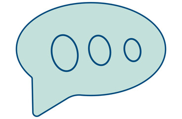 talk buble icon,Talk bubble speech icon. Blank empty bubbles vector design elements. Chat on line symbol template. Dialogue balloon sticker,blue live chat on white background. Dialog, chat speech,blue