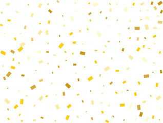 Luxury Gold Rectangular Confetti