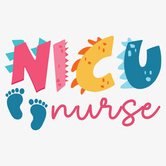 NICU Nurse Newborn Baby Nurse T-shirt