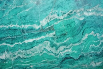 Fototapeta na wymiar exotic teal-green marble texture with prominent streaks