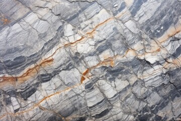 closeup of unpolished, raw marble stone