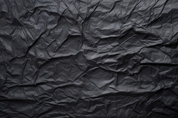 creased black paper caught in tight focus