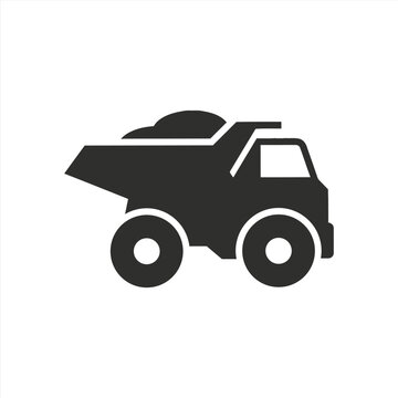 recommend clip art: Heavy duty dump truck icon