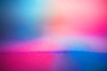 Blue and pink gradient abstract blurred background