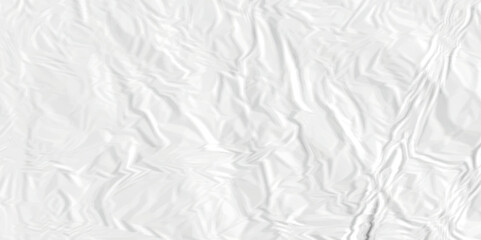White crumpled paper texture . White wrinkled paper texture. White paper texture . White crumpled and top view textures can be used for background of text or any contents .