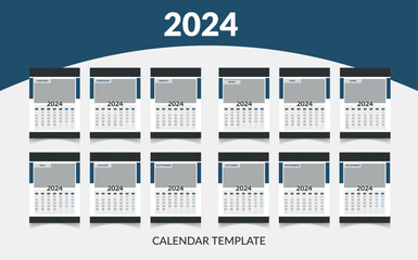 creative Wall calendar 2024