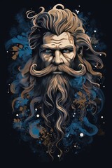 Scandinavian Design ,Professional t-shirt design vector