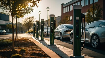 Recharging Electric Vehicle Eco-Friendly Innovation