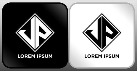 LETTER LOGO BLACK WHITE