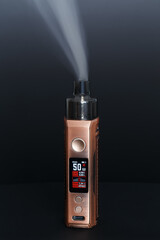 Modern vape with electronic scoreboard