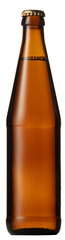 Bottle of beer isolated on transparent background. Alcohol drinks, celebration, party and taste....