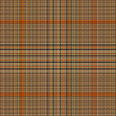 Diagonal Gingham Abstract Glen Plaid Pattern in Maroon, Black, White and Brown Mix Color. Seamless Tartan EPS10 Vector 