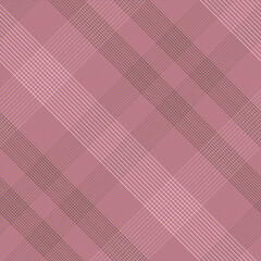 Diagonal Gingham Purple With White Stripes Plaid Pattern. for flannel shirt, skirt, jacket, other modern spring summer autumn winter fashion textile print