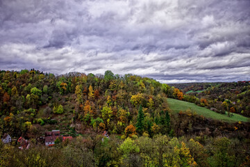 A wonderful rainy autumn day in Bavaria