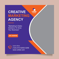 Digital Marketing Social Media Ad Template