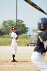 少年野球の左ピッチャー