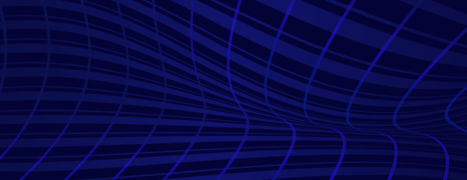 Vector abstract wave line gradient background. Colorful halftone black blue gradient line wave fon. Modern abstract smooth plaid wavy background. Suit for poster, banner, brochure, website, sale