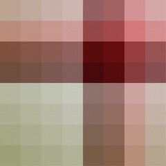 Beige, Maroon Lumberjack Plaid Seamless Pattern, Diagonal gingham Buffalo Check Tartan Vector Pixel wtih herringbone