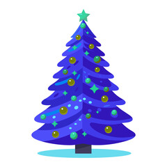 Christmas Tree 02 In 5 Formats AI, EPS, JPG, PNG, SVG