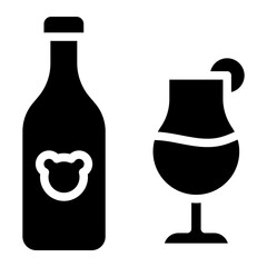 wine glyph