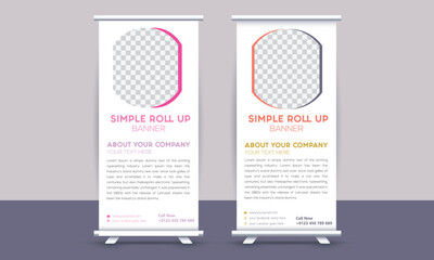 Corporate Business Roll Up Banner