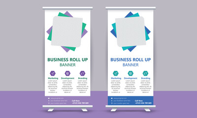 Corporate Business Roll Up Banner