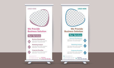 Corporate Business Roll Up Banner