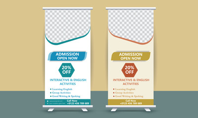 Corporate Business Roll Up Banner