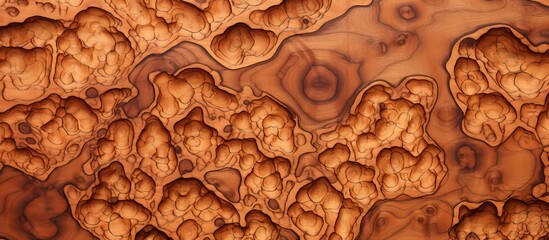 Textures from cherry wood burls. Wooden background