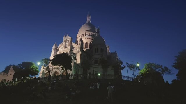 Basilica of the Sacre Coeur, Montmartre, Paris