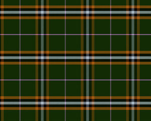Plaid Check Seamless in Dark Green Smooth Pattern, Scottish tartan vichy graphic texture for dress, skirt, scarf, throw, jacket, fashion fabric print.