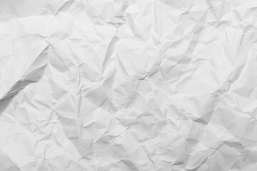 White Paper Texture background. Crumpled white paper abstract shape background with space paper recycle for text