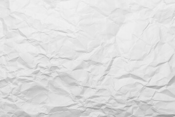 White Paper Texture background. Crumpled white paper abstract shape background with space paper recycle for text