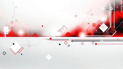 General ppt background image red and white graphic  