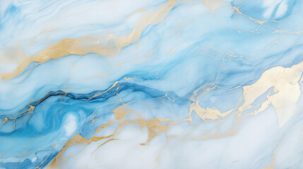 White mix blue marble texture for background or tiles floor decorative pattern design