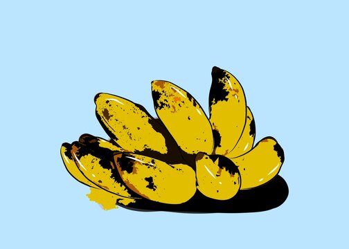 Simple illustration of a banana.