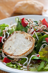 Ensalada con queso de cabra