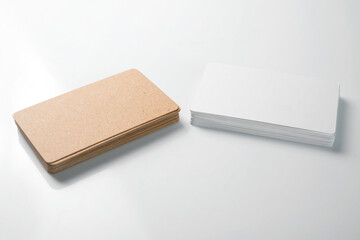 Stack of business cards