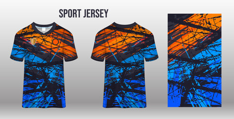 Sport jersey design fabric textile for sublimation
