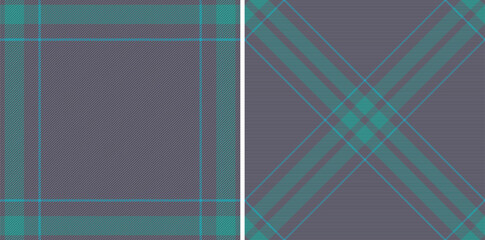 Plaid textile texture of pattern seamless check with a fabric background tartan vector.