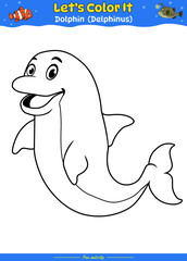 Lets color it Dolphin