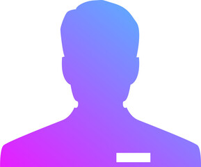 Purple Gradient Agent Icon