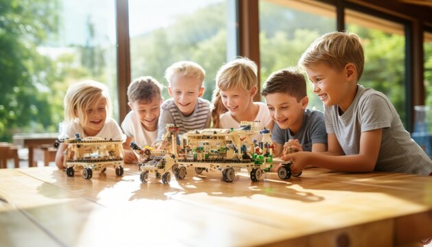 Interactive and Educational Hands-on Robot Programming Project for Kids in a Coding Classroom