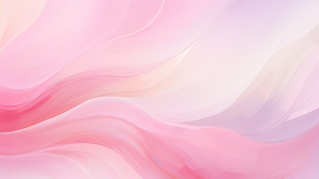 Abstract pink watercolor vector art background. Hand drawn flower illustration for Valentines Day. Watercolor brush strokes.
