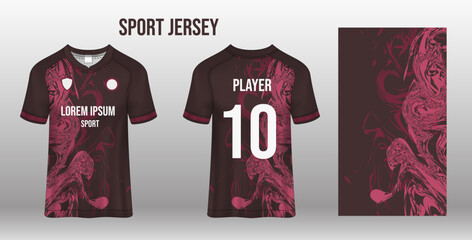 Sport jersey design fabric textile for sublimation