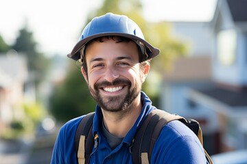 Solar Power Consultant Installing Panels for Green Energy and Sustainable Living